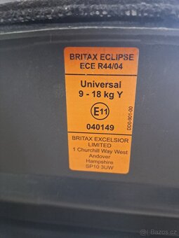 autosedačka Britax Eclipse - 3