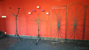 Ručně kovaný paraván - 3