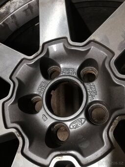 alu kola 5x108 r18 Ford + plech. disky - 3