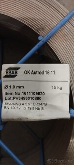 Svařovací drat NEREZ 1 mm - 3