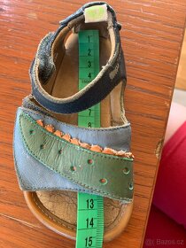 letni sandalky velikost 23 ( vnitřní rozměr 147mm) - 3