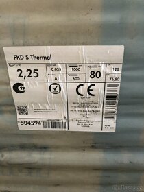 fasádní vata- FKD S Thermal, 80mm, na prodej 76,80m2 - 3