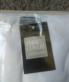 Bílé triko ENRICO COVERI, velikost 5XL, nové - 3