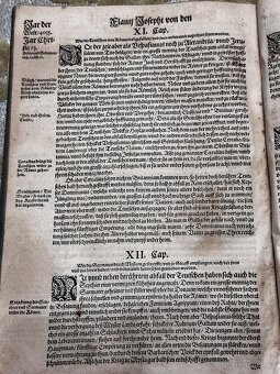 Vzácna historická kniha: Flavius Josephus (1587) – Dielo žid - 3