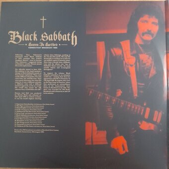 2LP BLACK SABBATH-Heaven In Hartford,(zelepené) - 3
