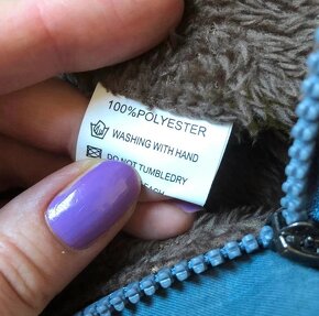 Tmavě modrá parka, vel. L-XL - 3