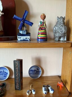 Porcelán, postavičky, talířky - 3