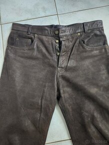 Kožené kalhoty,typ Jeans - 3