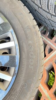 Prodám plechové disky 16" + zimní pneu - 3