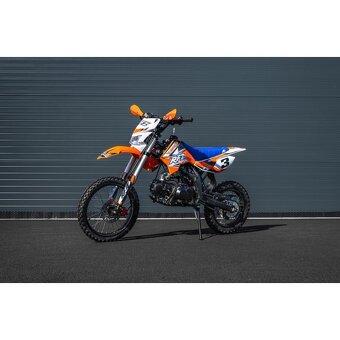 Pitbike Leramotors Jaguar 125ccm, kola 17/14, orange - 3