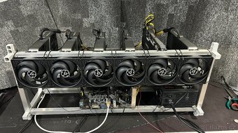 GPU rig miner - 6x RTX 3070 - 3