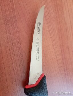 Prodáme kvalitní nůž řeznický.Stál 600kč. - 3