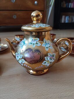 Čajová souprava Novoborské sklo - 3