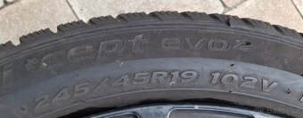 19" BMW alu 9j et 37 zimní sada 245/45r19 - 3