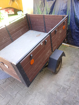 přívěsný vozík, vlek za auto - rezervace - 3