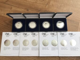 Pamětní stříbrné mince 100,- ČNB Instituce České republiky - 3