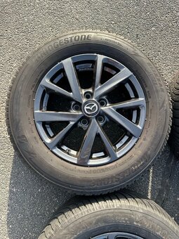 Alu Kola - 6.5 X 16 (5X114.3) - na zimních Bridgestone - 3