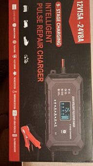 9-ti stupňová nabíječka baterii 12V/15A-24V/8A - 3