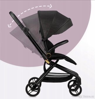 MoMi Sportovní kočárek ADELLE černo červený 2023 - 3