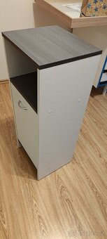 Koupelnová boční skříňka + Koupelnová skříňka pod umyvadlo - 3
