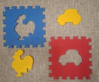 Pěnové puzzle doprava - 3