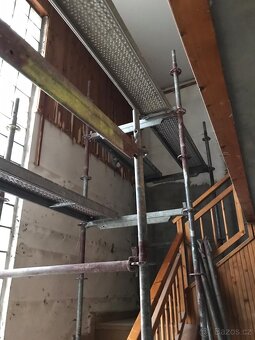 Prodám lešení layher rámové a modulové , dily - 3