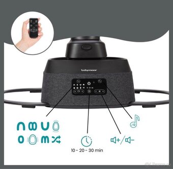 Dětské lehátko Babymoov Swoon Evolution Curl - 3