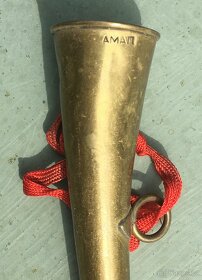 Stará mosazná trumpetka Amati Kraslice - 3