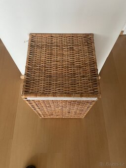 Ratanový koš na prádlo IKEA - 3