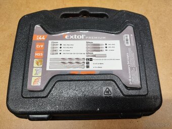 Sada EXTOL PREMIUM vrtáky a hroty - 3