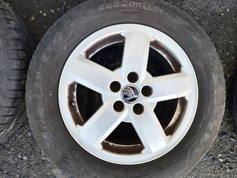 15"letní alu sada 5x100 origo Octavia Golf 4 Beetle Toledo - 3