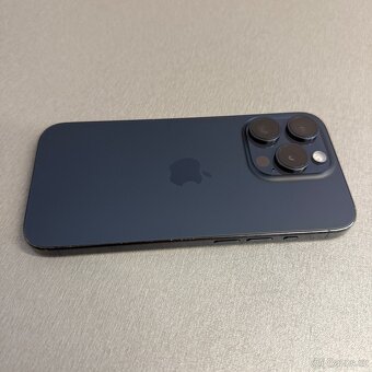 iPhone 15 Pro 256GB modrý, pěkný stav, 12 měsíců záruka - 3