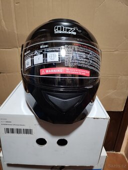 Prodám úplně novou helmu na motorku ORZ v. XL 60-61cm - 3