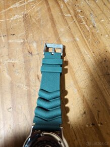 Zelený gumový řemínek 22mm pro hodinky SEIKO
- 3