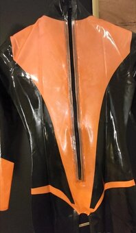 Latexovy catsuit 100% latex - 3