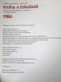 Kniha o čokoládě - historie výroby čokolády a cukrovinek - 3
