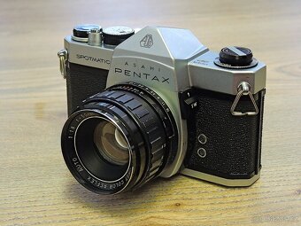 Pentax Spotmatic SP + Porst Color Reflex 1.8/50 (M42 závit) - 3