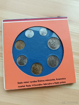 Sada oběžných mincí Československo 1989 - 3