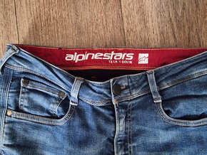 Alpinestars dámské motorkářské džínové kalhoty, pas 72-75 cm - 3