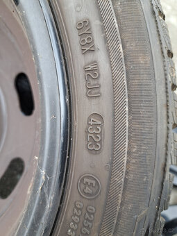 zimní sada Peugeot 206 15" 4x108 + pneu 185/55/15 - 3