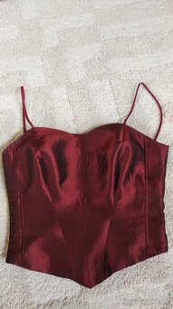 Plesová sukně s korzetem - vel. 38 - 3