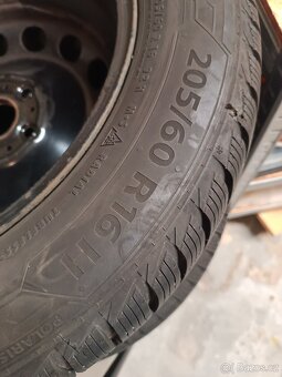 Zimní pneu včetně plech. disků Octavia - 3