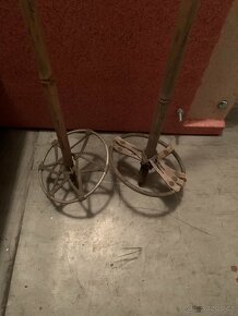 Originální lyžařské hole s kroužky - 3