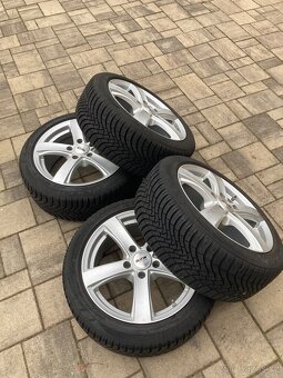Atraktivní zimní alu sada Bmw, Volkswagen T5, T6, 5x120, R17 - 3