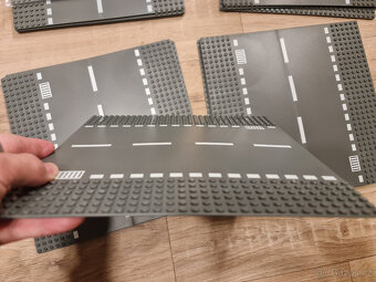 Eco City Lego cesty / křižovatky / silnice / zatáčky - 3