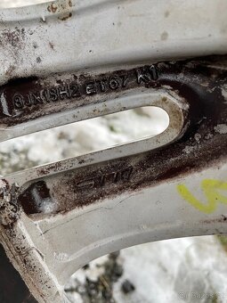 Mercedes R  5x112, 8Jx18, zimní pneu Michelin 255/60-18 - 3