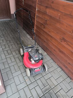 3x Benzínová sekačka na trávu - 3