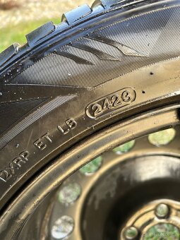 Plechová kola s pneu 205/55 r16 - 3