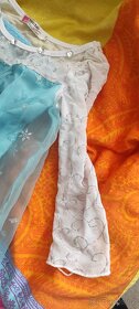 Kostýmové šaty Elsa vel 130 - 3