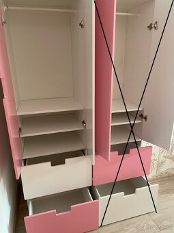 Nábytek do dětského pokoje zn. Ikea (2 skříně) - 3